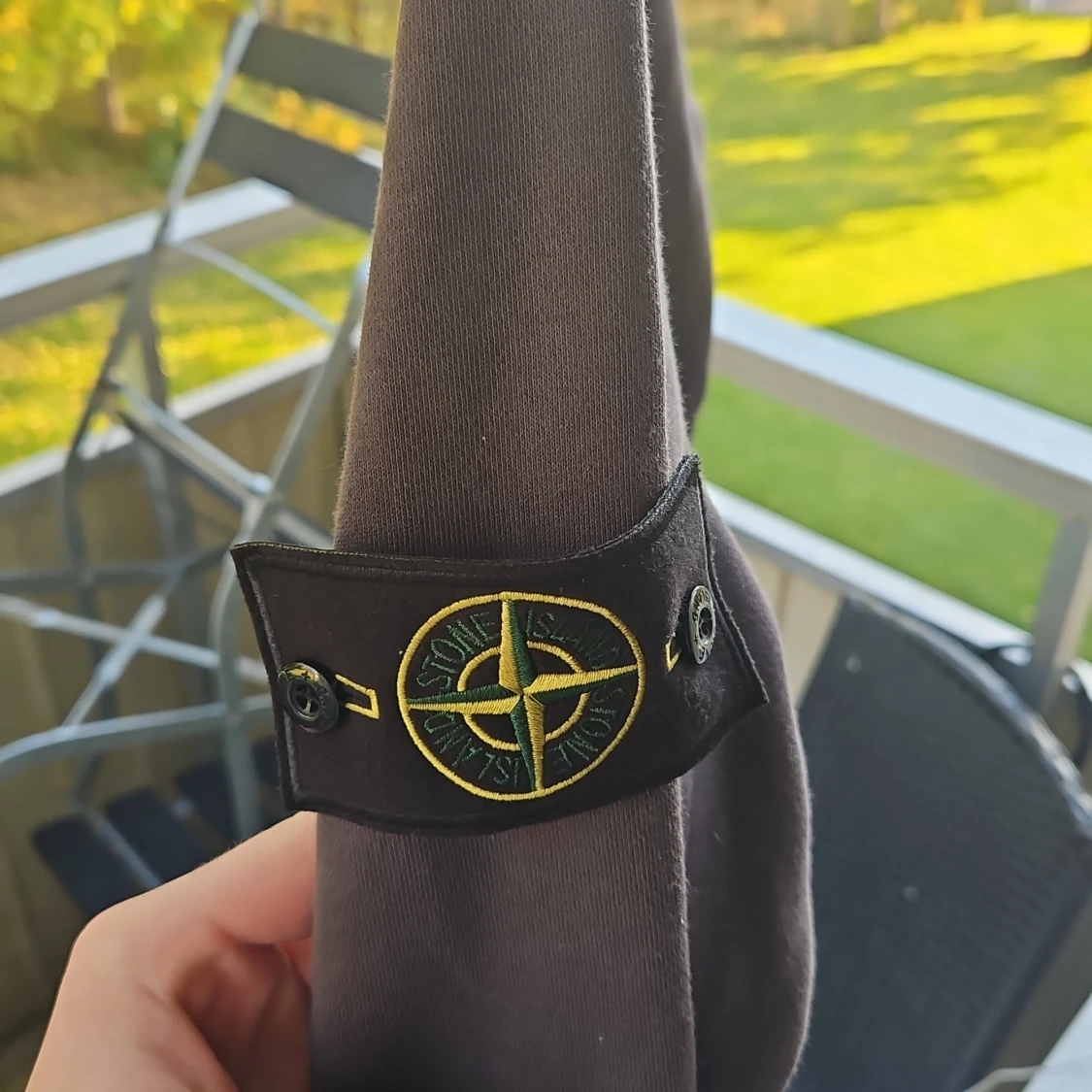 Mörkgrå sweatshirt - 2