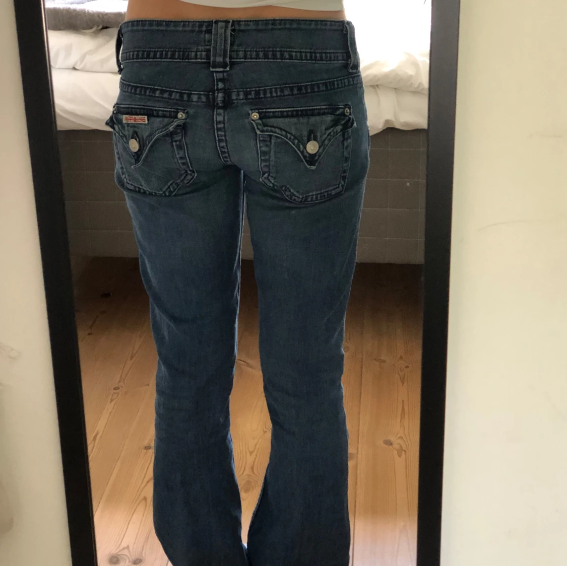 Lågmidjade jeans - 1