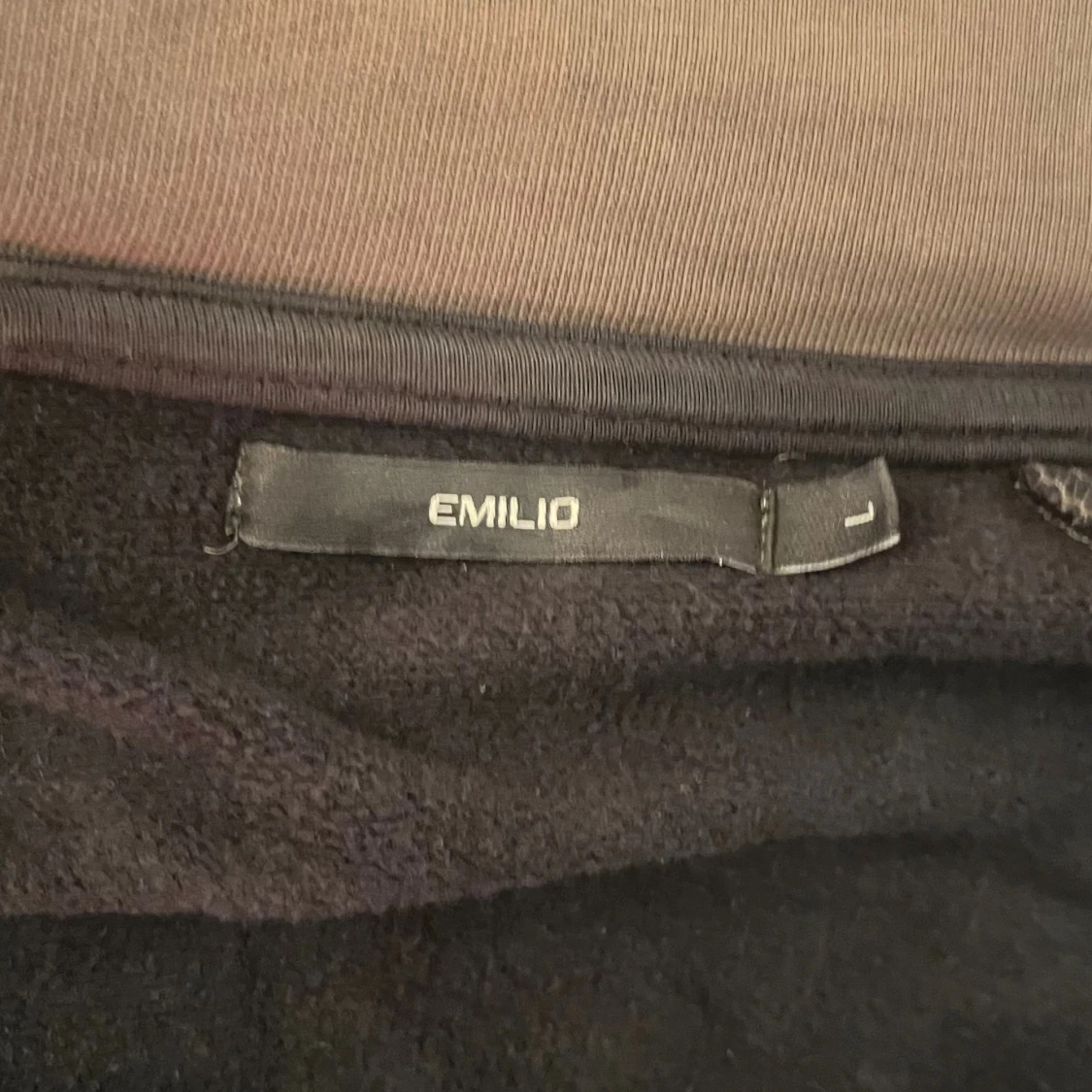 Svart randig jacka från Emilio - 2