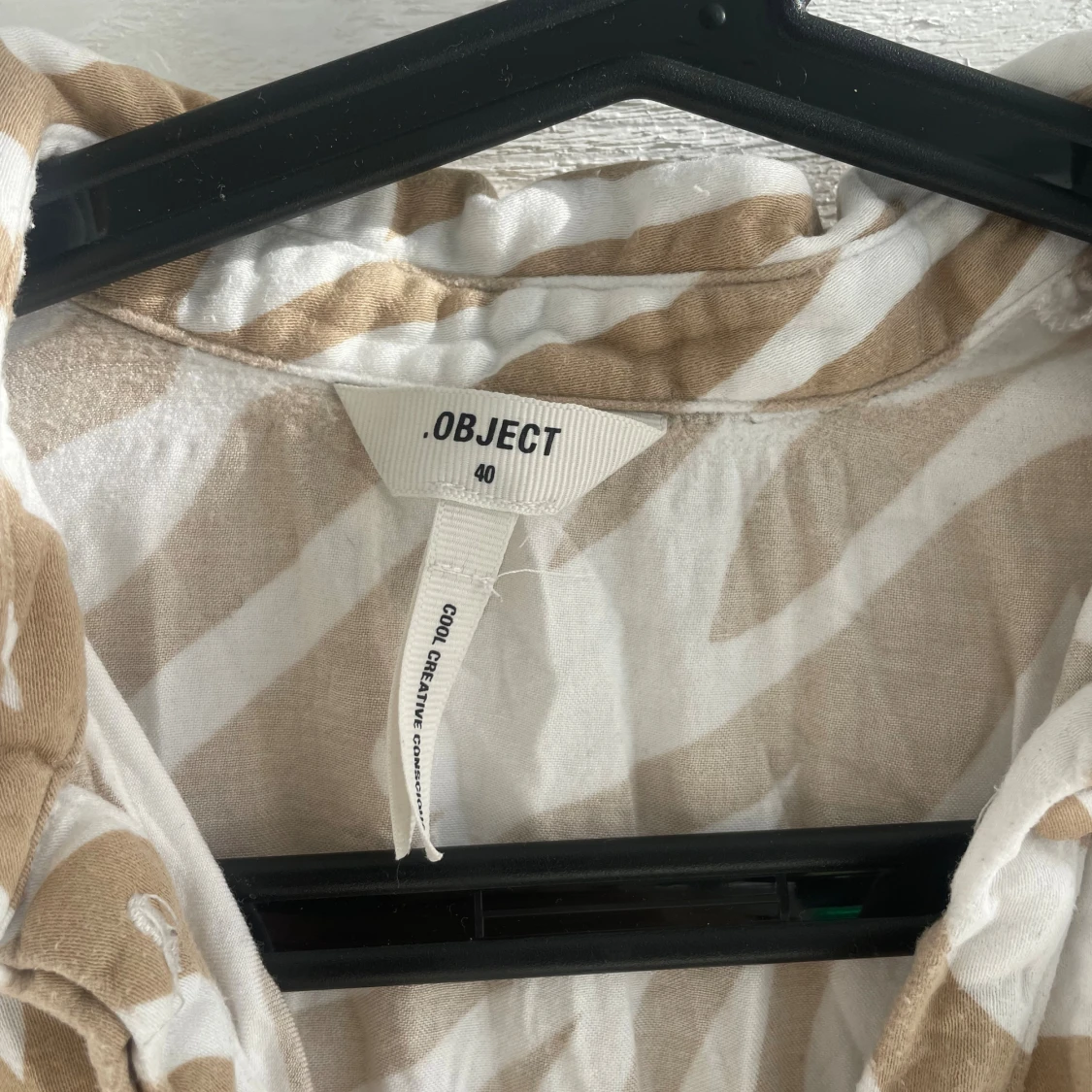 Zebramönstrad skjorta från Object - 2