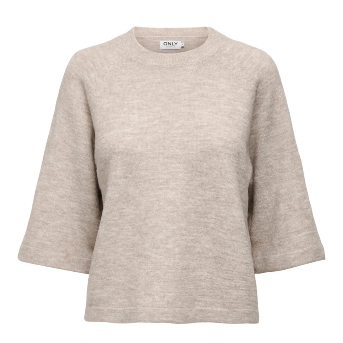 Beige stickad tröja från ONLY - 1