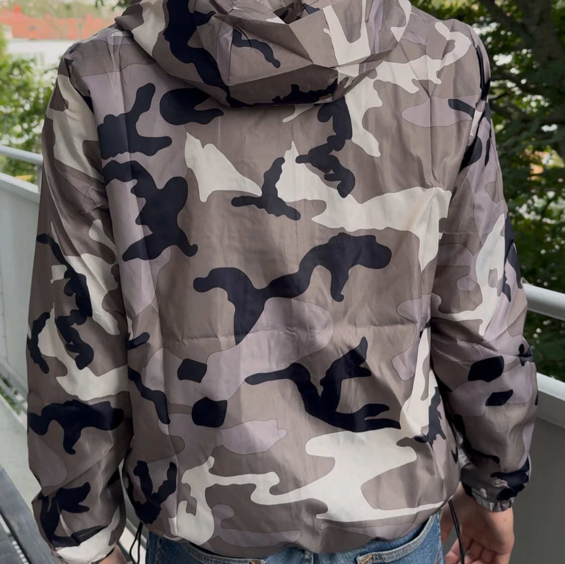 Camo windbreaker/höstjacka - 1