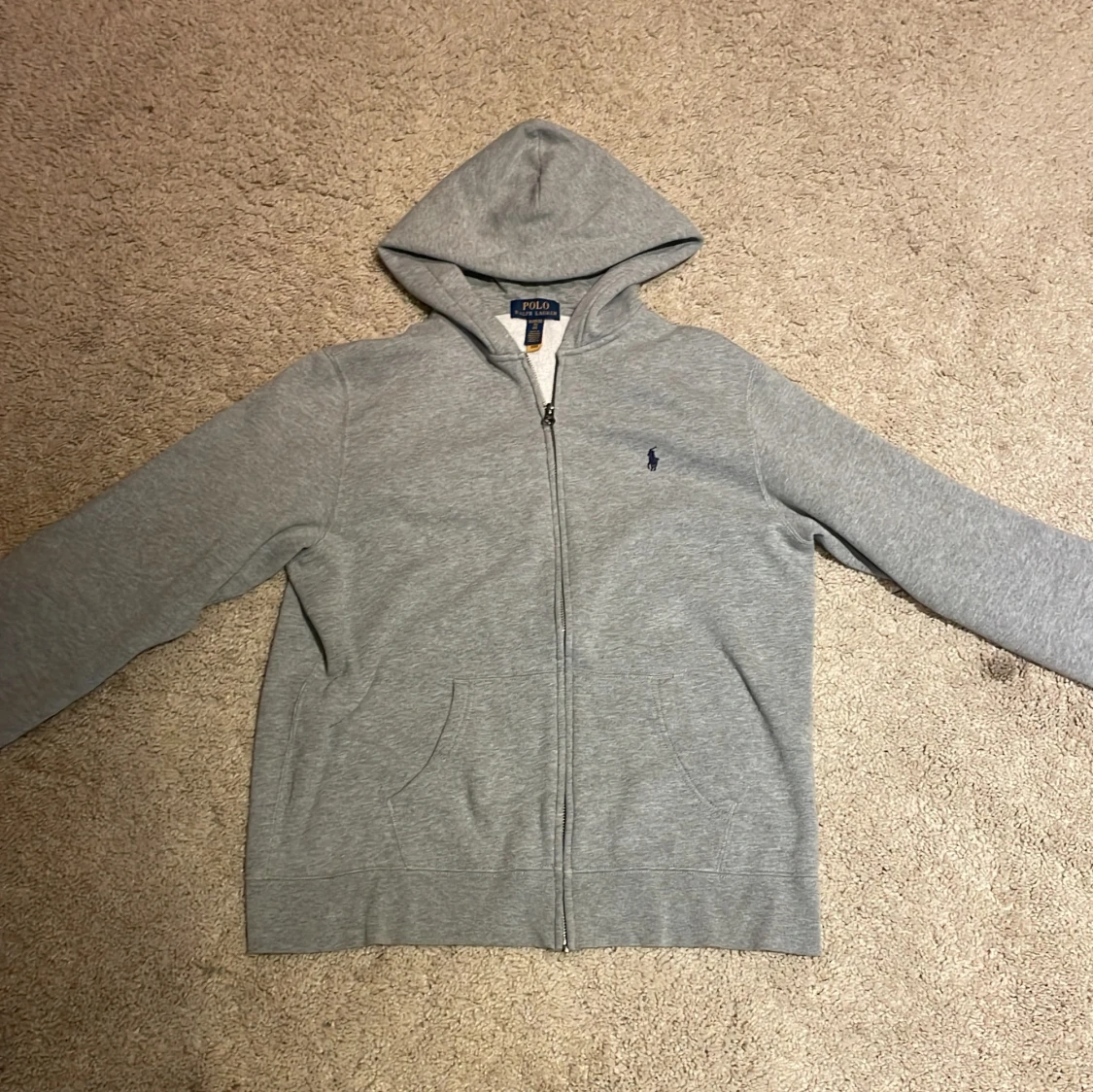 Grå hoodie från Polo Ralph Lauren XL - 3