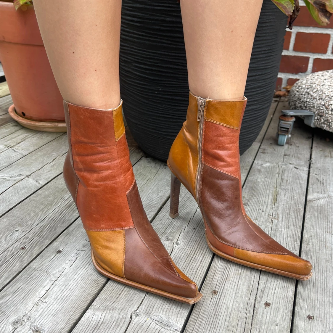 Patchwork stövletter från Bianco - 3