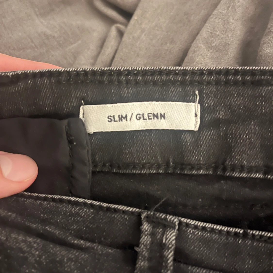 Svarta Jack and Jones slim Glenn jeans - 2