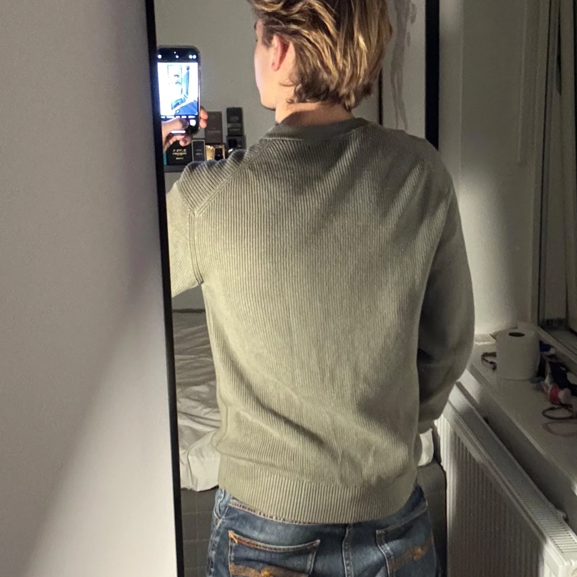 Militärgrön tröja från Zara - 1