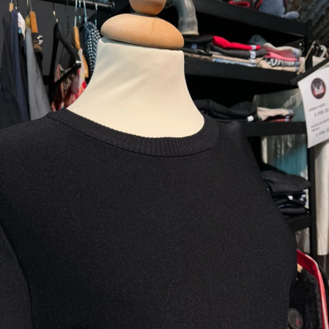 Svart stickad topp från Stockh LM - 2