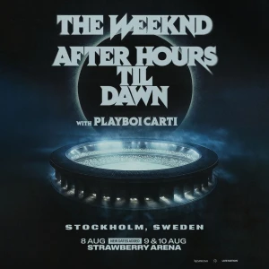 Ståplats The Weeknd - Säljer en ståplatsbiljett till The Weeknd - After Hours Til Dawn Tour i Stockholm, Strawberry Arena den 10 aug 2026. Detta är en ståplatsbiljett (13+) via Ticketmaster. Bara att kontakta mig om du har frågor.