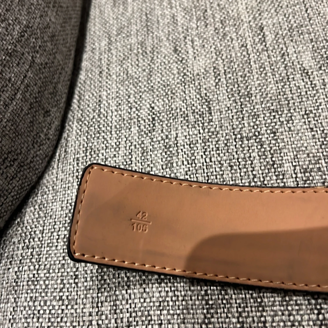 Bälte med rutigt mönster  - 1