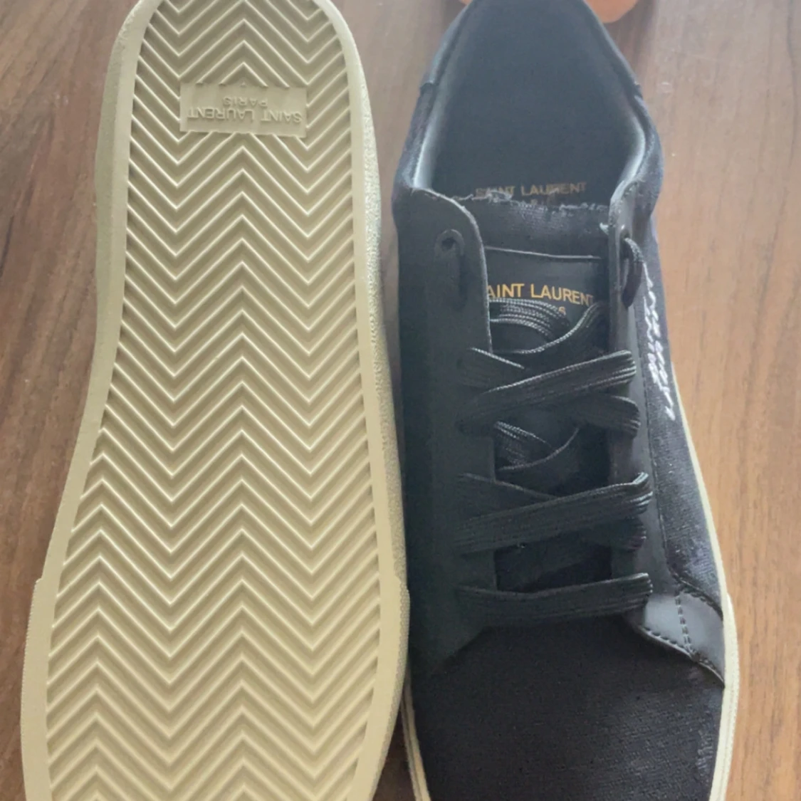 Svarta Saint Laurent sneakers - 3