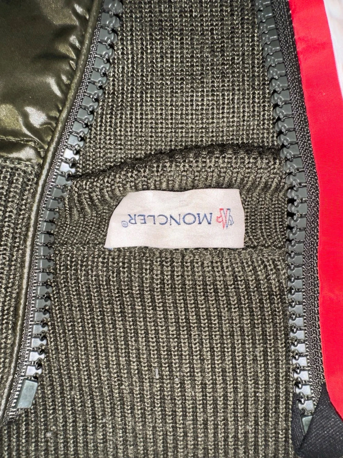 🖤 Moncler hybridjacka / stickad dunjacka - 2
