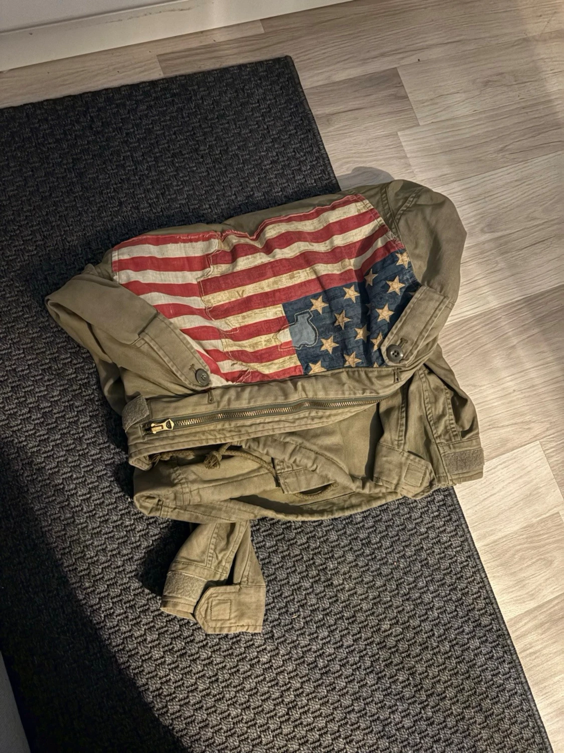 Olivgrön parkajacka Ralph Lauren - 3