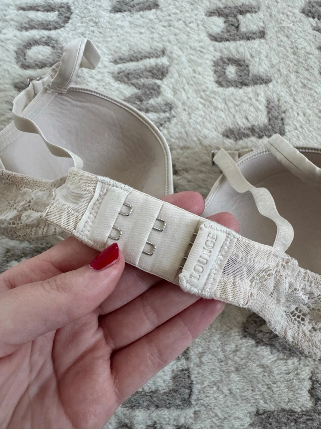 Beige spets-bh från Lounge - 2