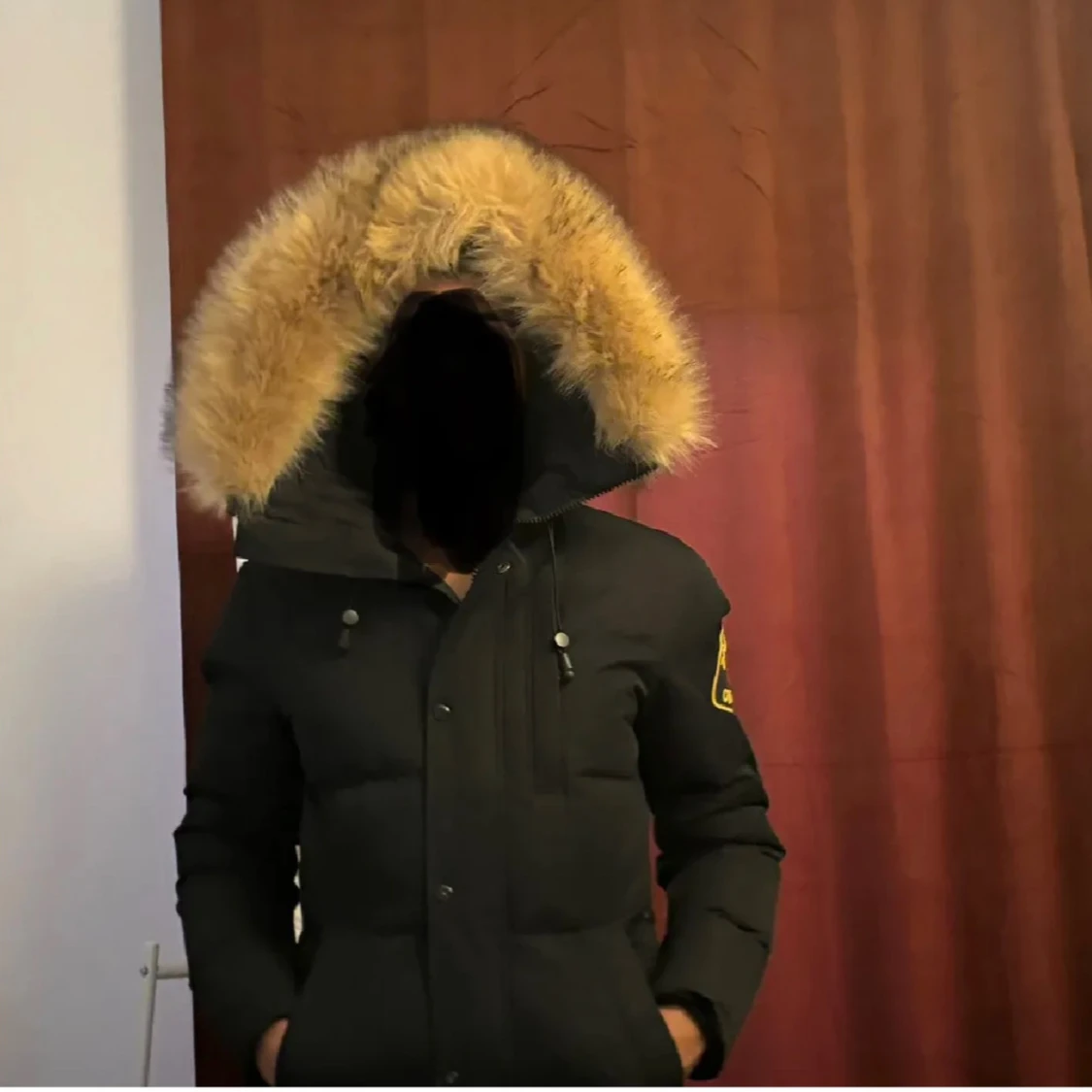 Svart pufferjacka från Zavetti Canada - 2