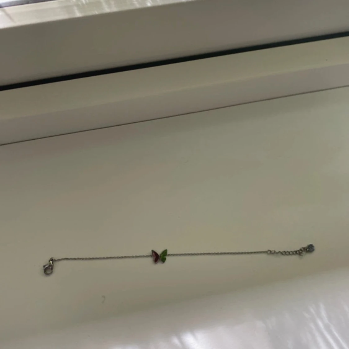 Armband med fjäril i silver