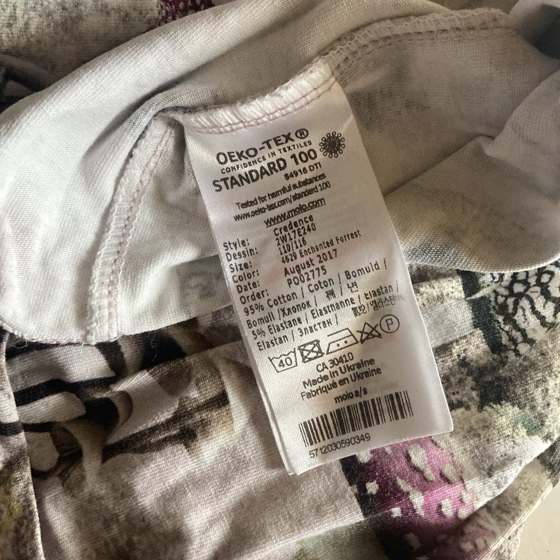 Rosa långärmad klänning från Molo - 3