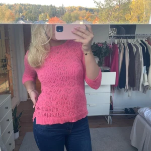 Trekvartsärmad tröja - Superfin Trekvartsärmad stickad tröja