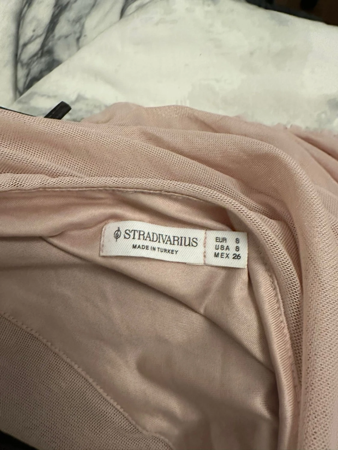 Ljusrosa oneshoulder body  - 3