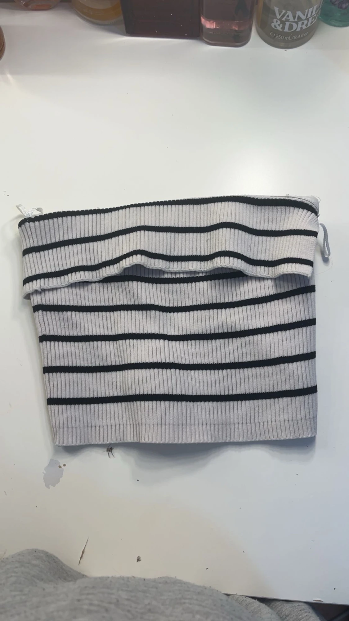 Randig bandeau tubtopp från FB Sister