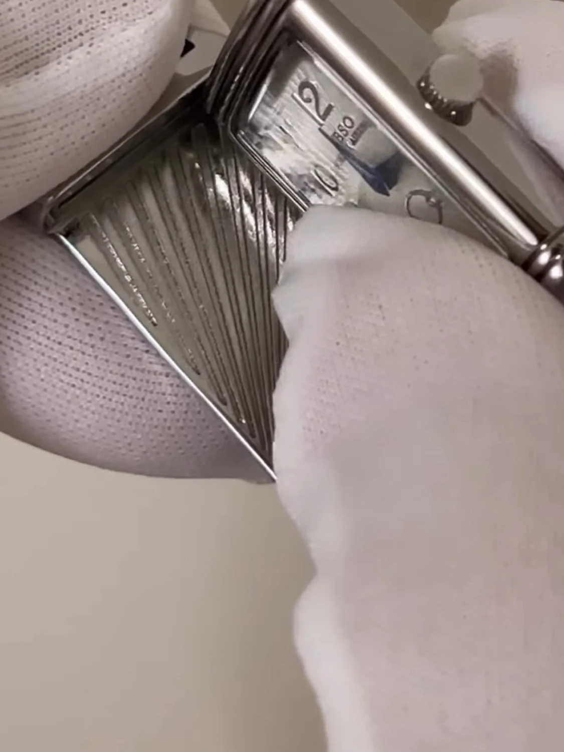 Svensk. Exklusiv herrklocka d’Verso – elegant tvåsidig design - 3