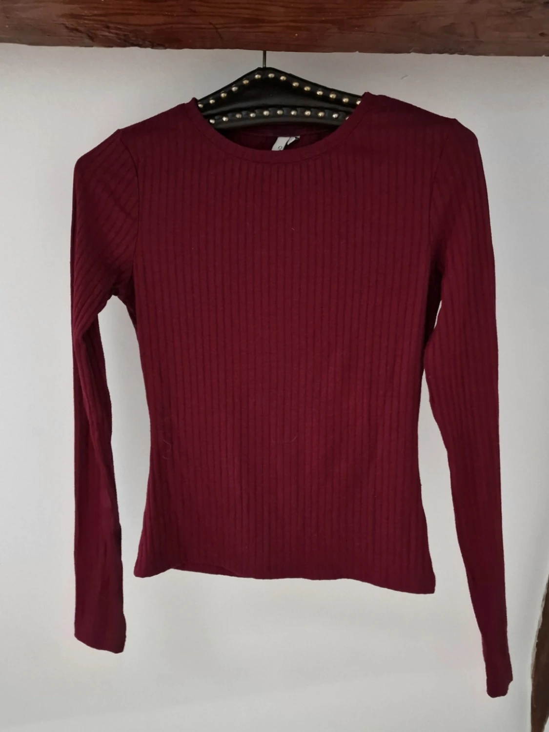 Wine red long sleeve - 2