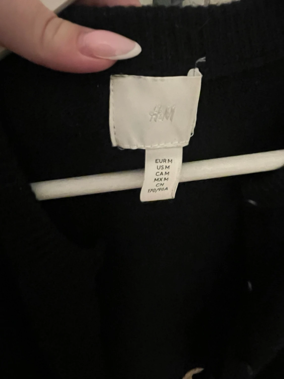 Svart kofta från H&M, storlek M - 3