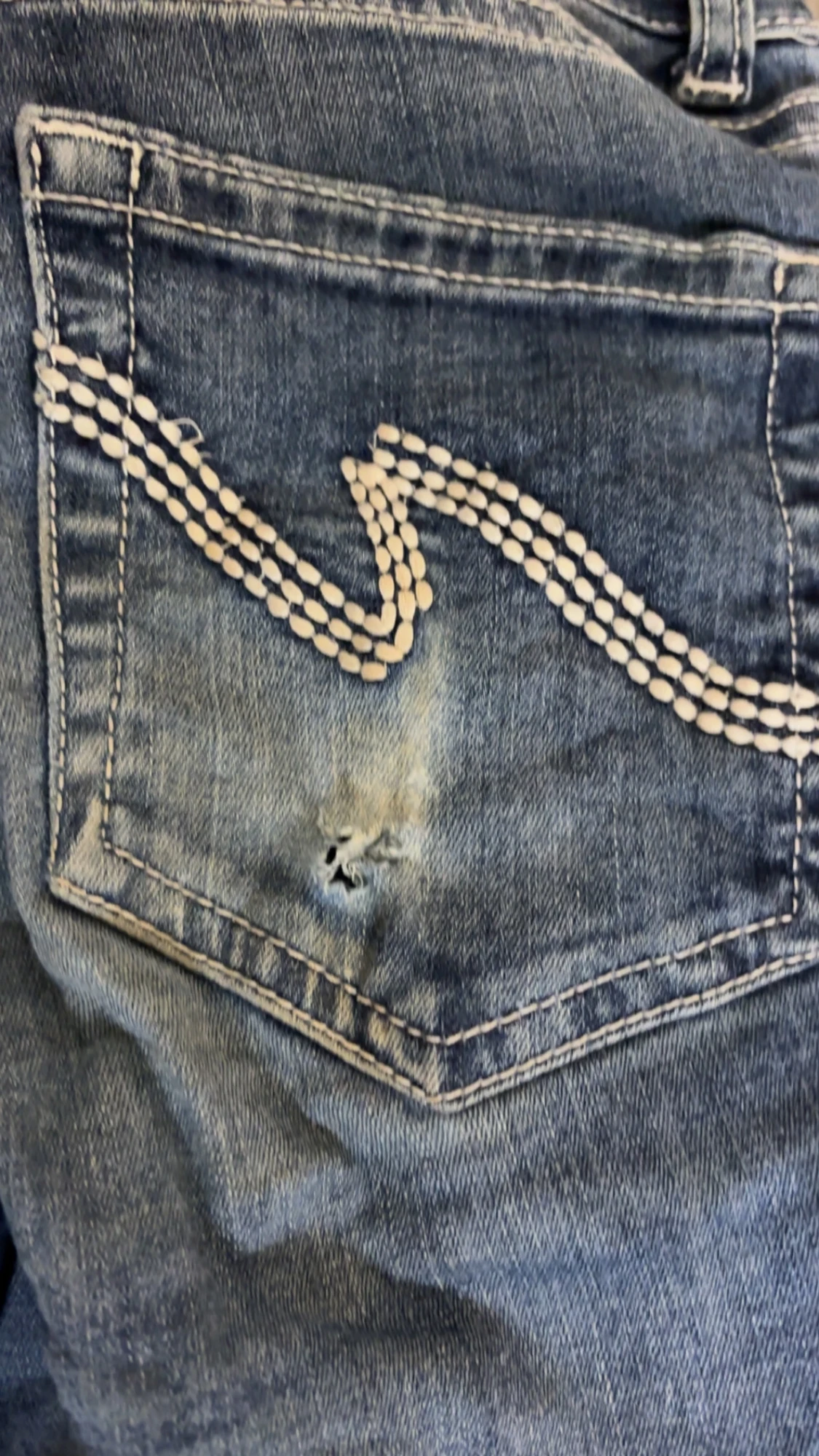 Blå bootcut jeans från nelly - 3