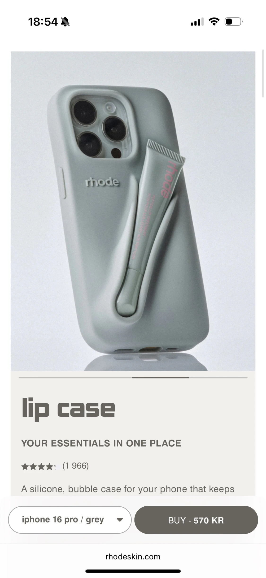 Rhode Lip Case iPhone 16Pro - 2