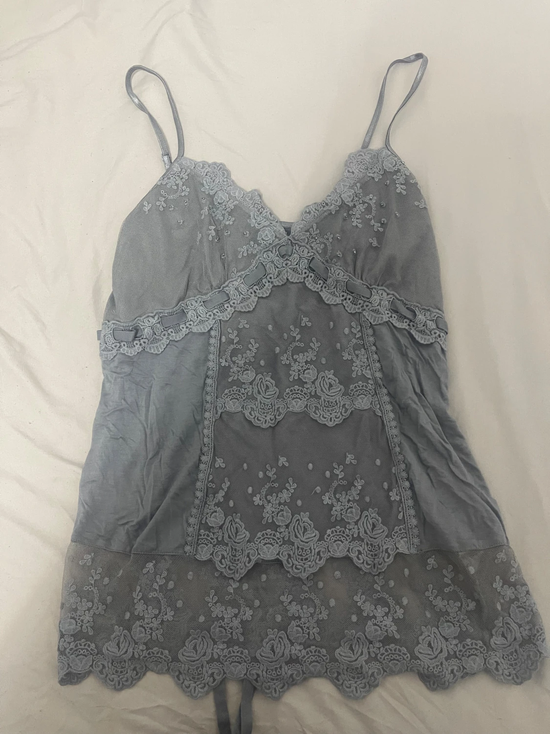 Fint grått linne  - 2