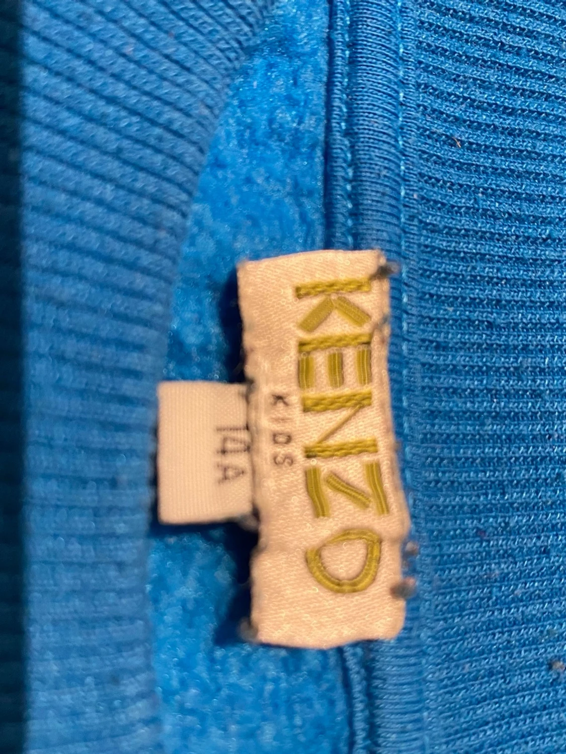 Blå Kenzo sweatshirt med tigertryck - 2