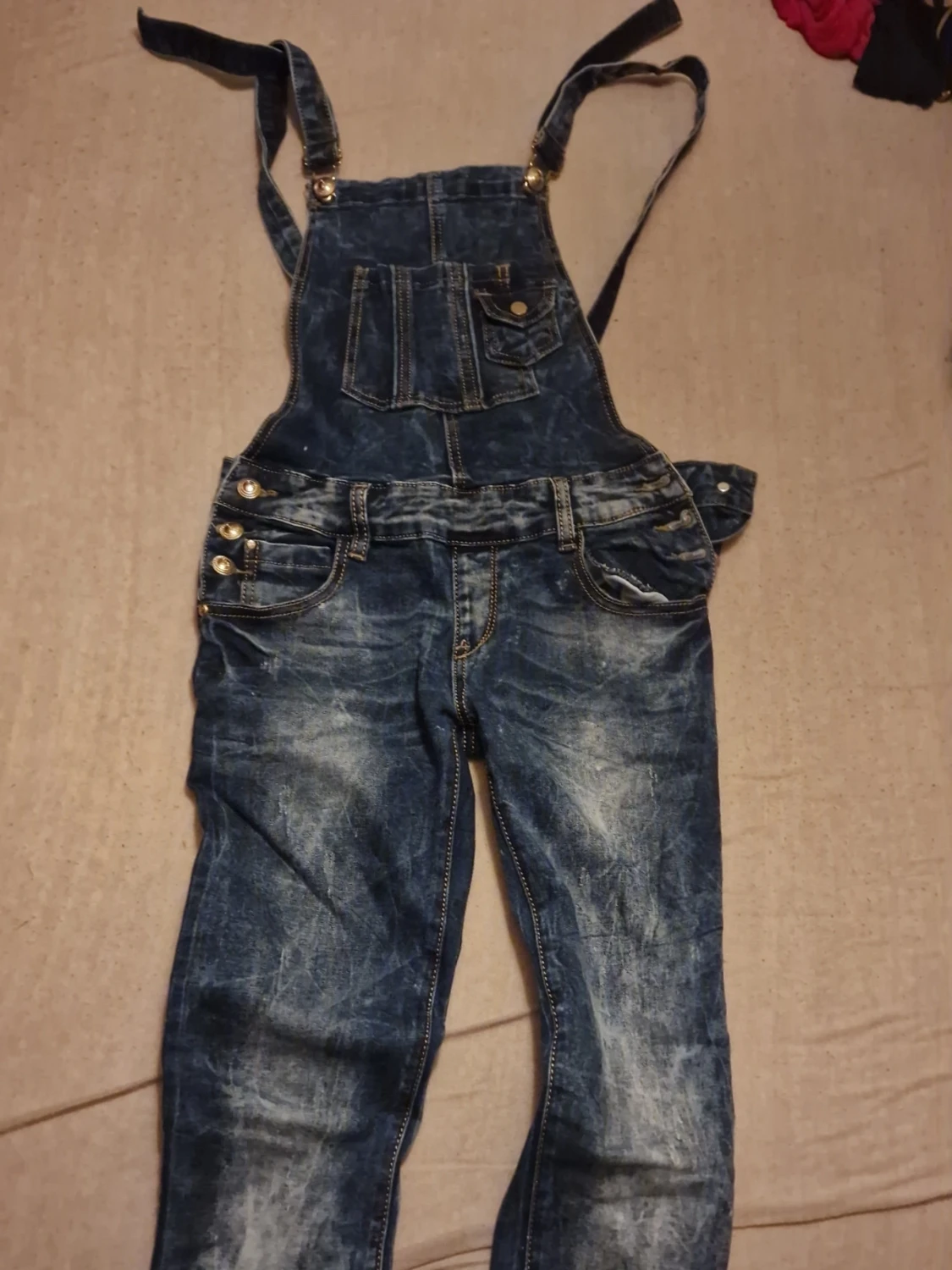 Blå jeansbyxdress från Original Denim