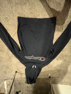  Champion hoodie, mörkblå  -  Jätteskönt tröja, large storlek 150