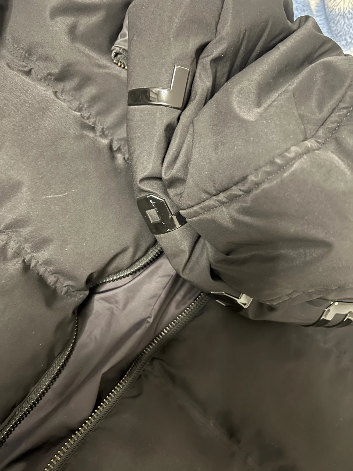 Svart pufferjacka Supply & Demand - 3