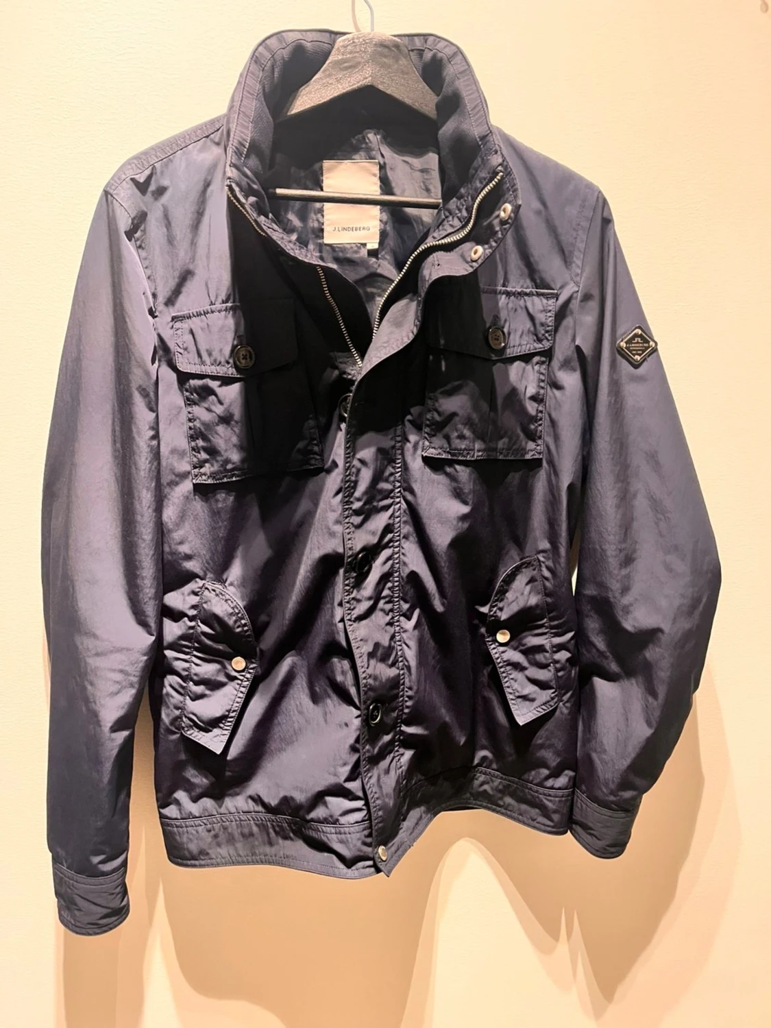 Blå fieldjacket från J.Lindeberg - 1