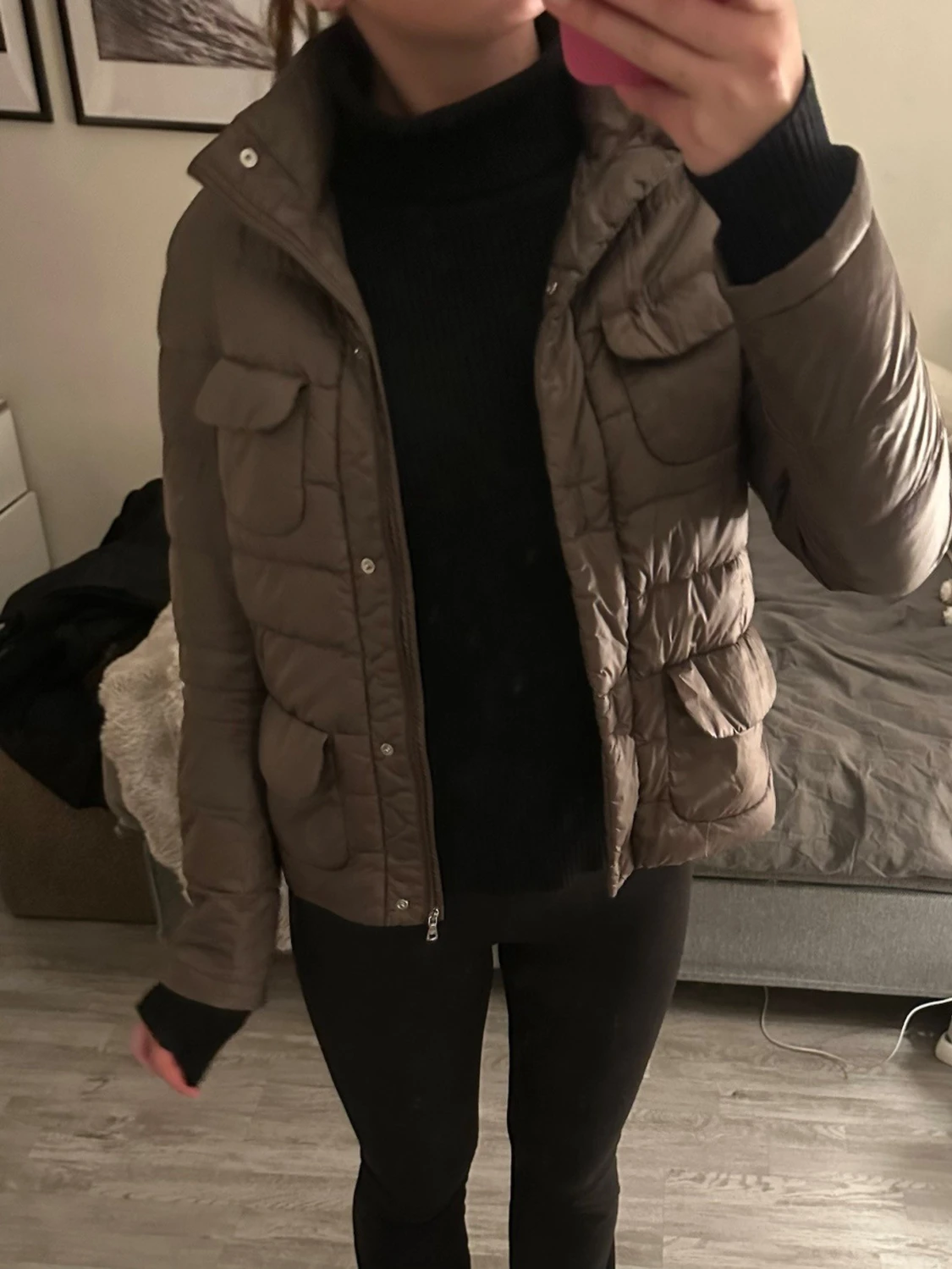 INTRESSEKOLL!!!!! Brun/Beige jacka från +J - 2