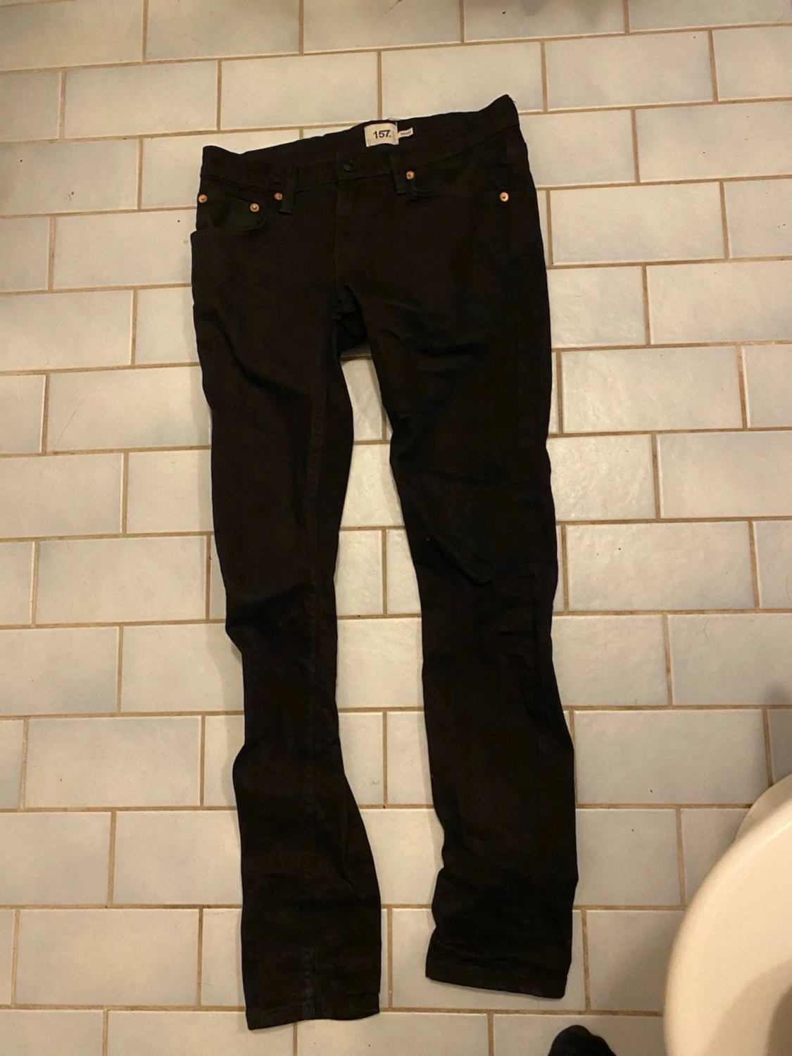 Svarta jeansbyxor från 157 Rocket