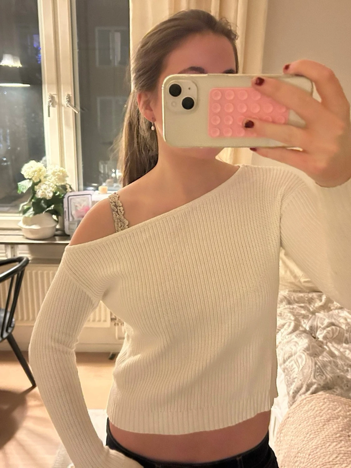 offshoulder tröja 