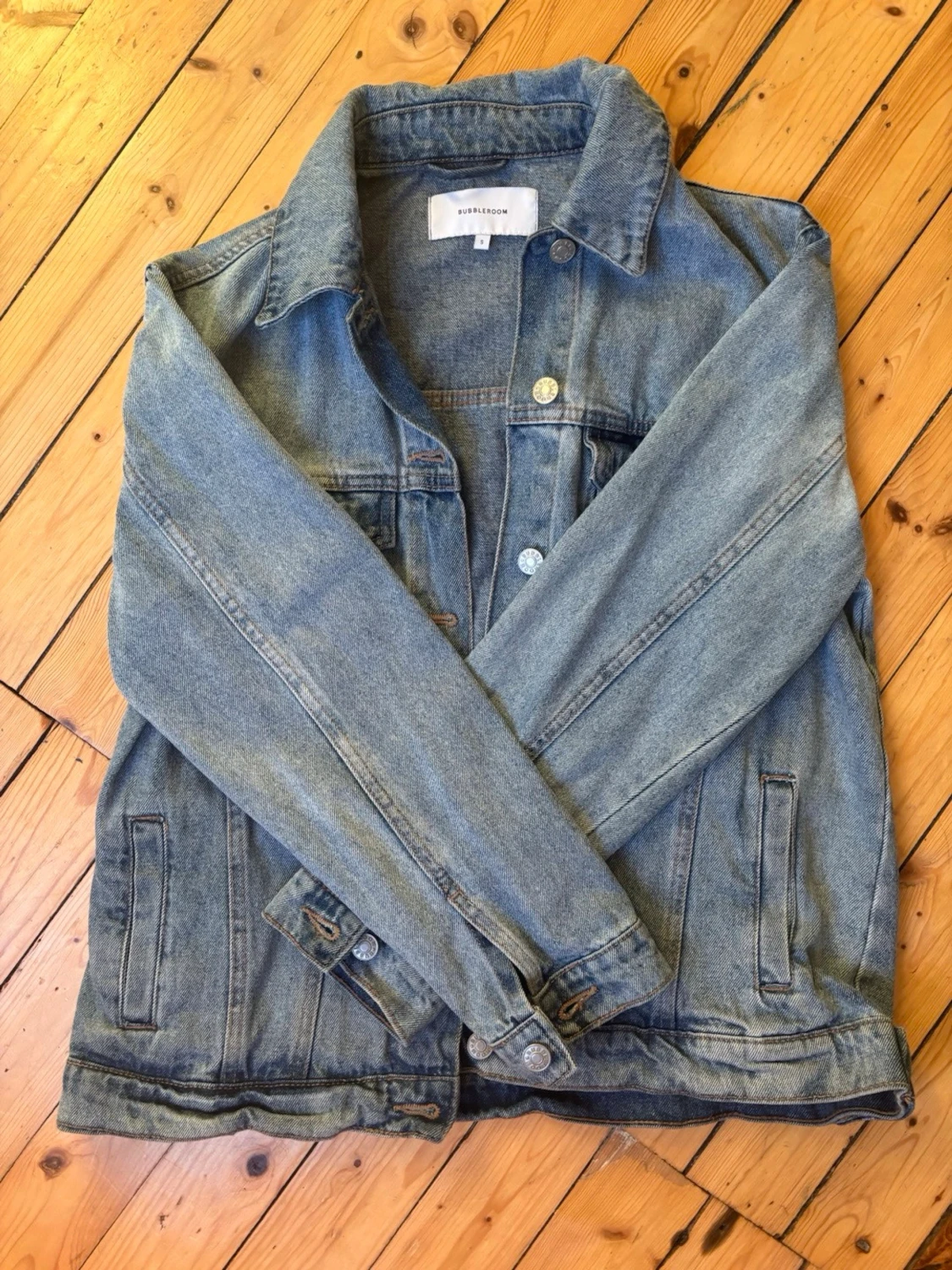 Blå jeansjacka från Bubbleroom - 1