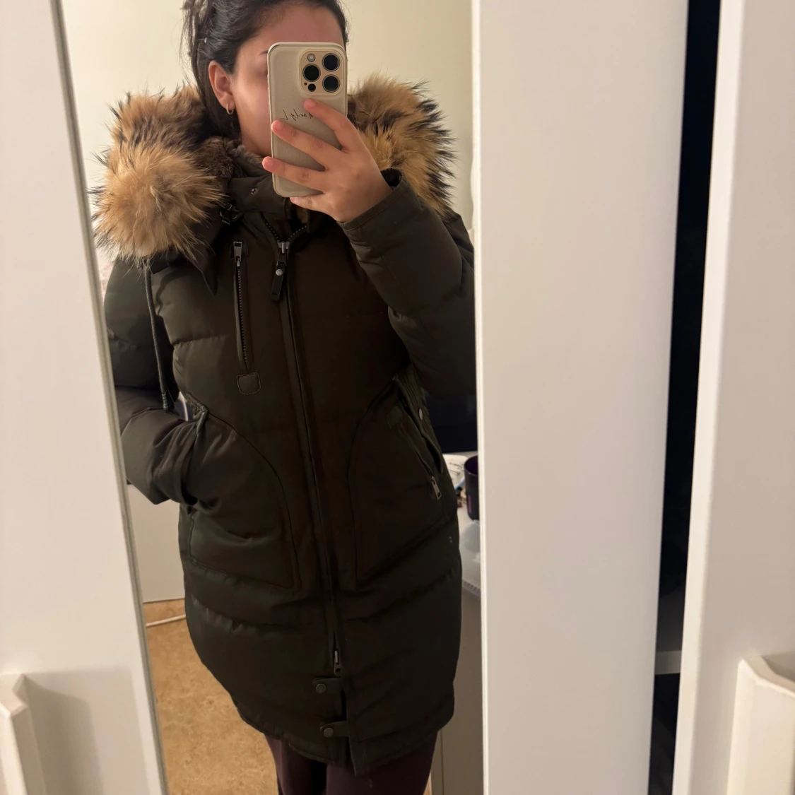 Cedrico dunjacka med päls XS - 2