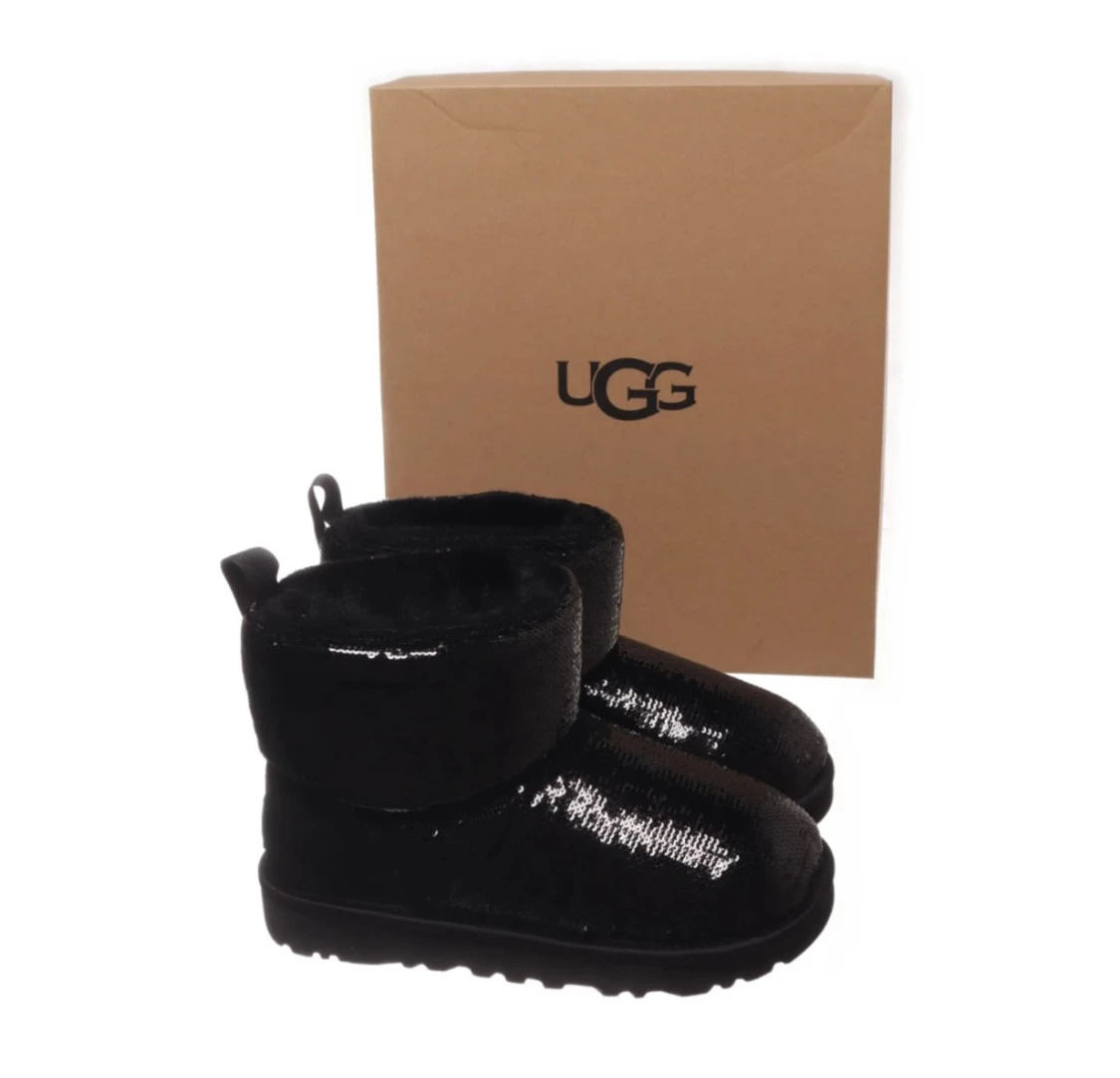 Svarta glittriga boots från UGG