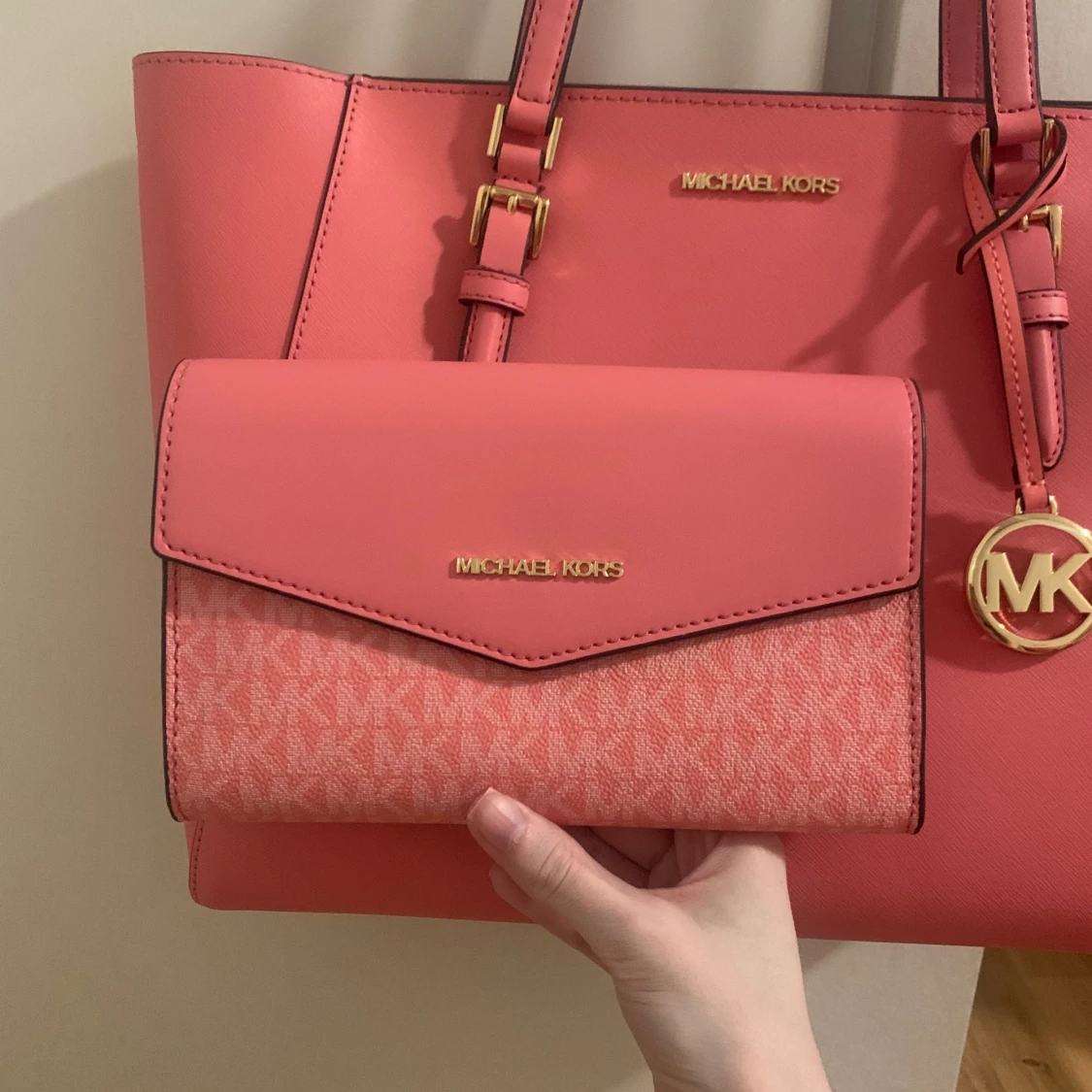 Michael Kors väska ”Charlotte” 3 in 1 i Tea Rose - 2