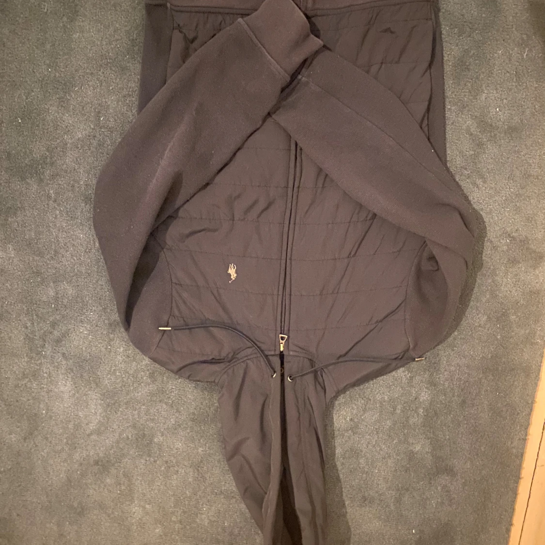 Svart hoodie från Polo Ralph Lauren