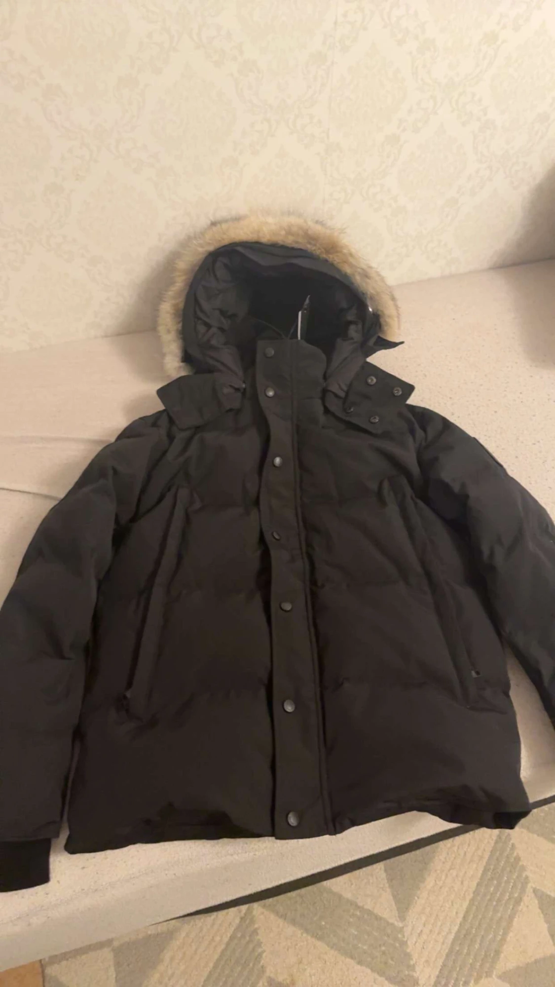 Svart wyndham dunjacka från Canada Goose