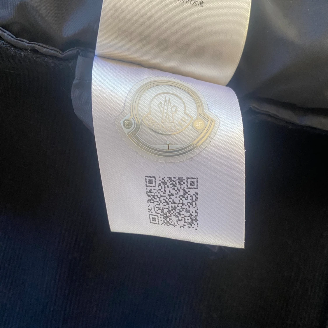 Mörkblå moncler cardigan - 3