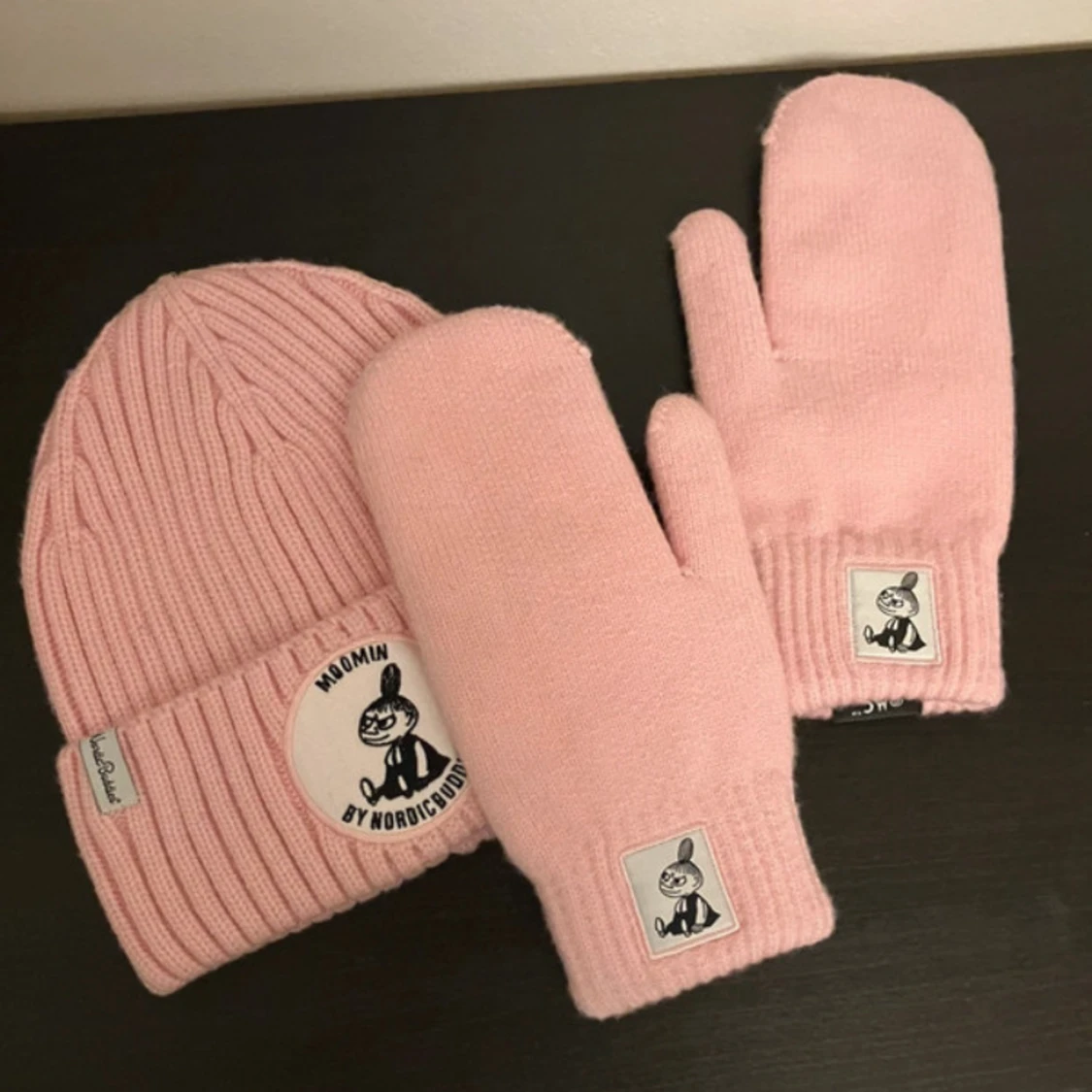 Mössa och vantar moomin/mumin  - 3