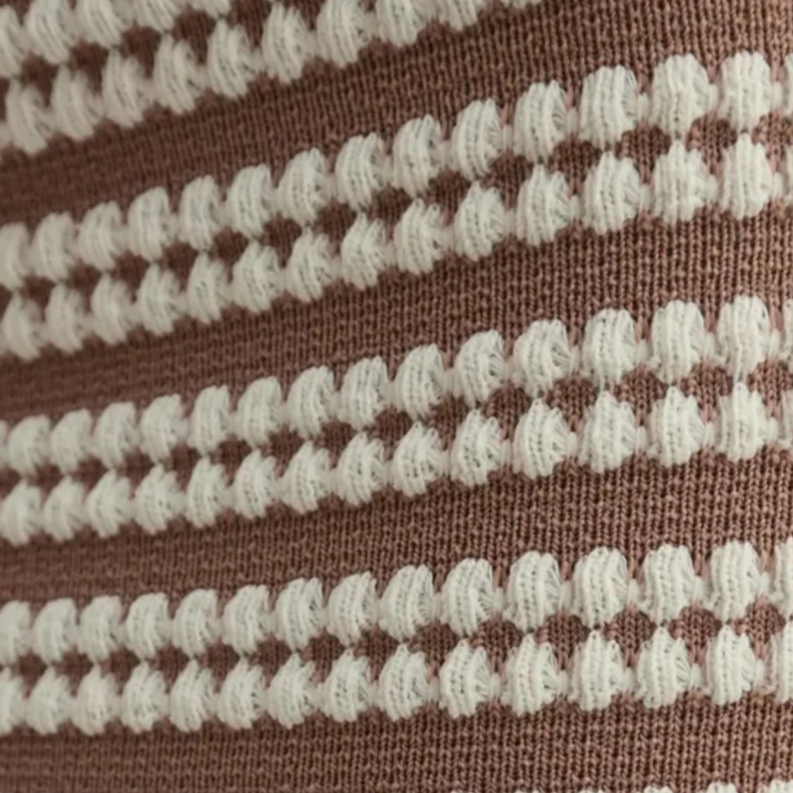 Nelly randig stickat set - 1