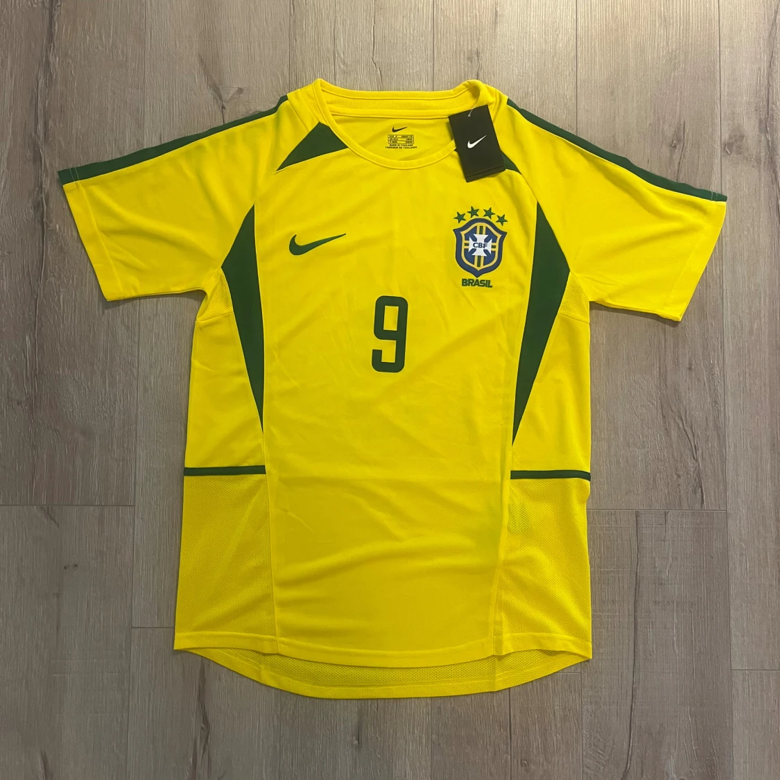 Brasilien Ronaldo #9 fotbollströja Nike