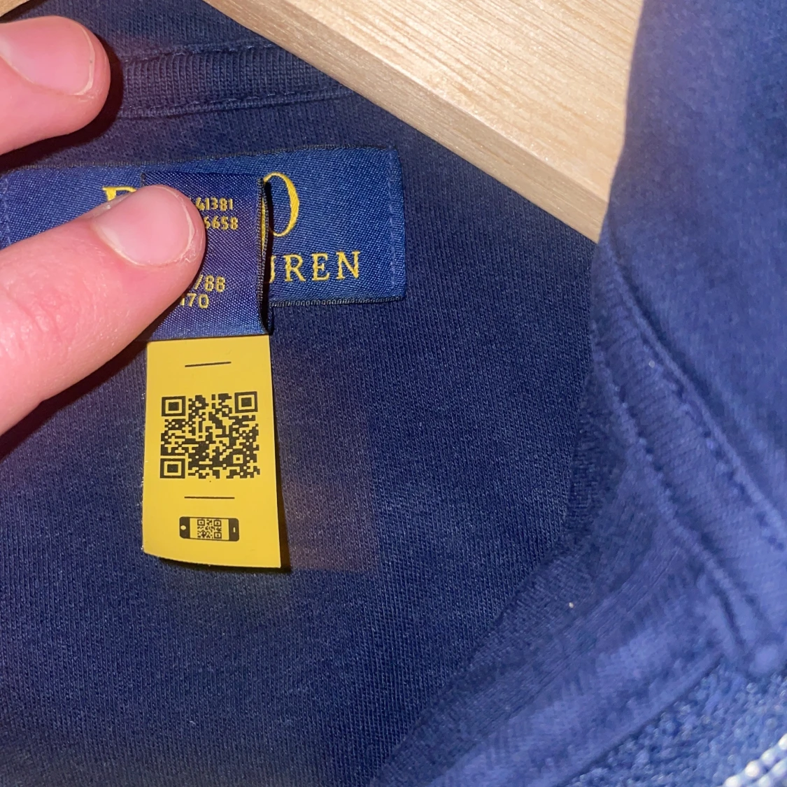 Marinblå half zip från Polo Ralph Lauren - 2