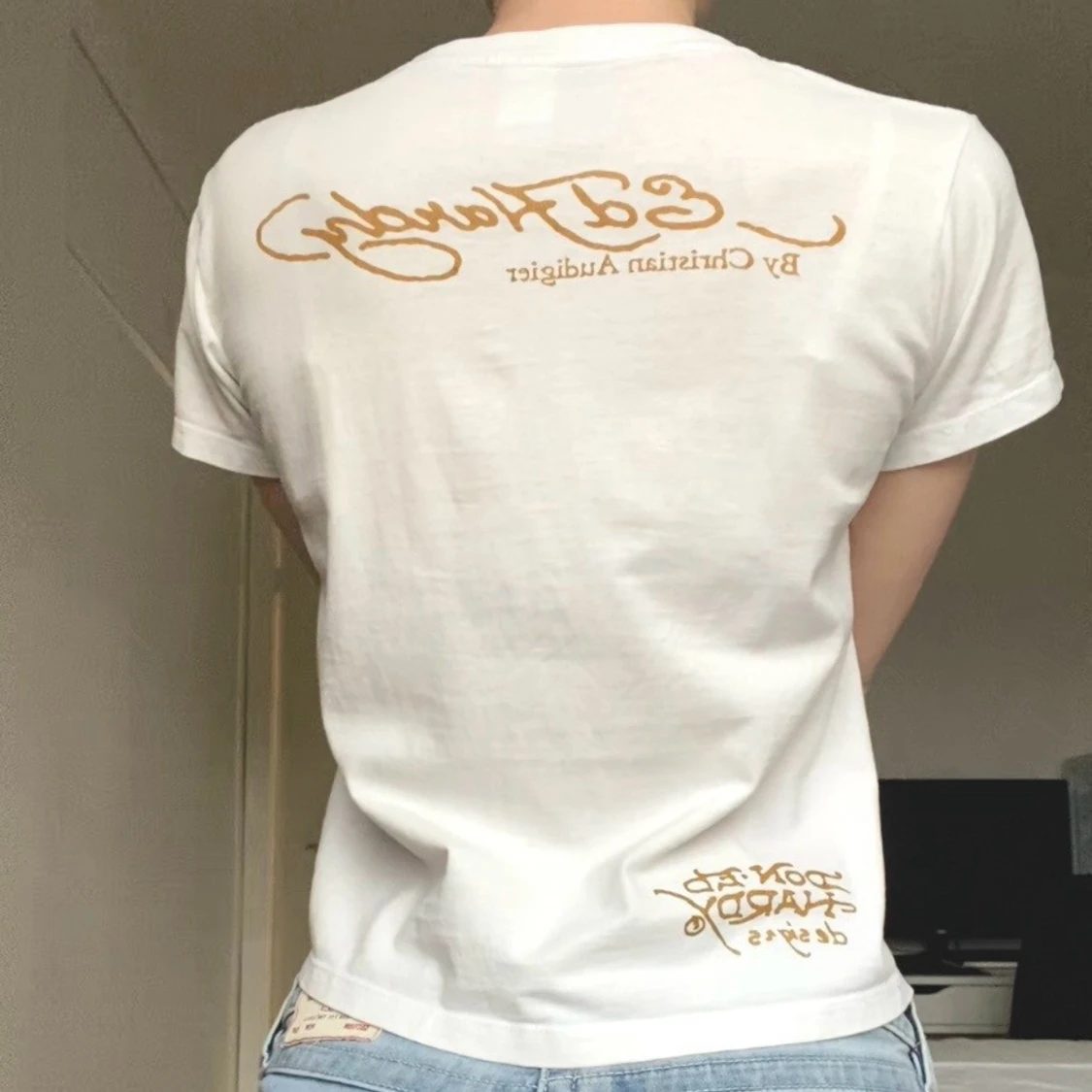 Ed Hardy vit t-shirt - 2