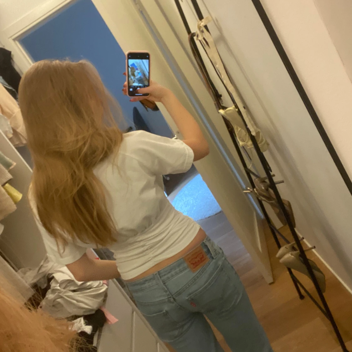 Vit trendig cider topp - 1